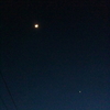 月と木星と金星