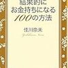 『結果的にお金持ちになる100の方法』佳川 奈未