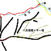 山スキー　八方尾根　押出沢