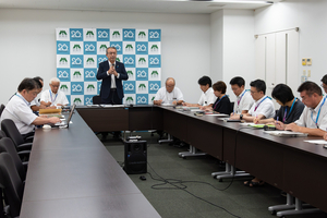 妙高市の25％節水要請解除　降雨で水道水源の矢代川の水位回復　節水の呼び掛けは継続