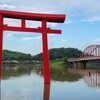 【高滝湖・高瀧神社】ダム湖畔に建つ古社参拝＆パブリックアート散策