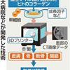 『３Ｄプリンターで皮膚、骨、関節を短時間で量産する技術を確立。5年後実用化へ』の事。