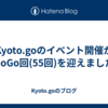 Kyoto.goのイベント開催がGoGo回(55回)を迎えました