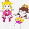 風船化プリキュアコスプレピーチ姫&デイジー姫のイラストと今月欲しい物まとめ