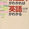 【読書記録】前置詞がわかれば英語がわかる　刀祢雅彦