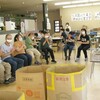 自由活動 → お祭り気分で玉入れやボールすくいなど