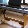 電子ピアノの台を自作して使っています