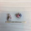 物語付き刺繍ブローチ　and brooch　No99