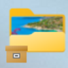 【Windows】デスクトップアイコンにブラウンボックスが表示された