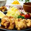 ☆鶏のから揚げ ゆずこしょう風味＆かぼちゃのクリーミーサラダ☆