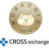 CROSSexchange配当金、MoNacoin上場