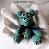 【新作】うろこ模様のこぎんクマ青