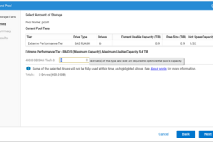 【Dell Blog】Unity容量拡張　搭載本数による増加容量の違い