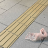 下を向いて歩こう。