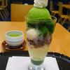 抹茶パフェ　TSURU そごう千葉店