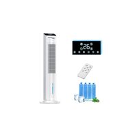 【2026年最新】タワー冷風機（冷風扇）レビュー｜5L大容量タンク＆保冷パック4個付き！暑い夏を快適に過ごせる高機能モデル