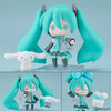 【初音ミク×シナモロール】ねんどろいど『初音ミク シナモロールコラボVer.』デフォルメ可動フィギュア【グッドスマイルカンパニー】より2024年5月発売予定☆