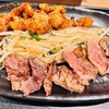 鉄板焼天神ホルモン 博多店｜弾けて溶ける！天ホル定食