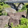 石手の岩堰（いわぜき）で少し涼んでみました