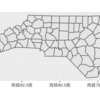 ggplot2::geom_sf()での緯度経度のラベルを調整する