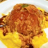佐野サービスエリアでオムライス。