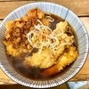 六文そば（中延）ゲソ天そば＋とり天