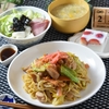 今日の晩ごはん　２月２３日　岡山名物ひるぜん焼そば