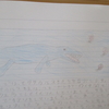 生態画：狩りをするモササウルス