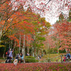 湖北鶏足寺の紅葉その１