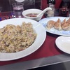 中央林間に町中華の新店舗『中華料理あずみ』で炒飯大盛りに餃子という王道メニューを食す！！肉汁たっぷりの餃子が美味くておススメ！！