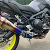 MT-09 マフラー交換