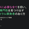 ビジネスに必要な全てを担い、自分の専門性を見つけ出すフルサイクル開発者のあり方【技育祭2024秋】