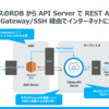 オンプレミスの RDB から REST API を自動生成・API Server Cloud Gateway 経由でインターネットに公開