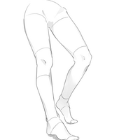 練習日記16日目 脚 太もも ふくらはぎ 気ままにおしゃべりとお絵描き喫茶