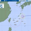 台風11号のコースはまだ不確定要素が大きいようだなあ