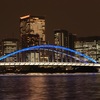 夜の築地大橋20241114（東京都中央区）