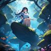 underwater forest (水没林) by Animagine XL V3.1