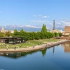 「世界一美しいスタバ」富山環水公園店へ。