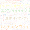 　Twitterキーワード[イィヤッホォォイ]　04/19_18:03から60分のつぶやき雲