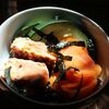焼き魚と蒸し野菜の丼のレシピ