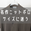 ニットポロの王様。JOHN SMEDLEY（ジョンスメドレー）のISISをレビュー！サイズ比較もあるよ！
