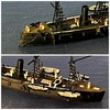 リッサ海戦時のオーストリア艦隊の艦艇群：マスト周りのアップデートを終えて