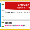 【ハピタス】ビュー・スイカカードが期間限定3,000pt(3,000円)♪ さらに最大5,000円相当のポイントプレゼントも! 初年度年会費無料♪ ショッピング条件なし♪