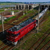 E26系「カシオペア」車庫に押し込むED75-767を撮る！