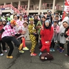 奈良マラソン2017、15kmと35kmで応援していたガチャピンとムックが見た光景!!