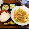 【宮古島市】たっぷりゴーヤチャンプルーでご当地ランチ！【あぐに家】