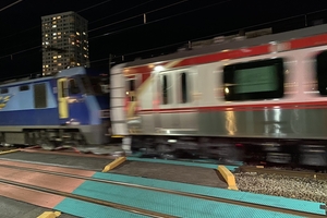 2/18　しなの鉄道SR1系S203＋S204編成 甲種輸送