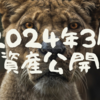 【資産公開】2024年3月の資産状況（前月比+105万）