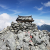 【登山】2012.8.4_剣岳（３） 剱岳頂上~下山、剣山荘