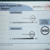 明治大学12月TOEIC IP スコアリポート到着